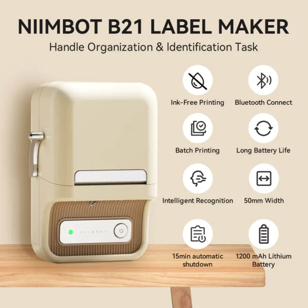 niimbot b21 label printer