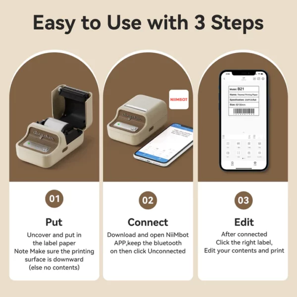 niimbot b21 label printer